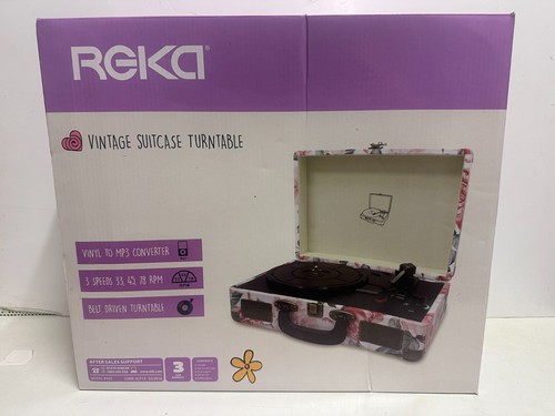 Reka suitcase record player - reka,