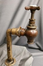 SINGLE COLD WATER AGED BRASS