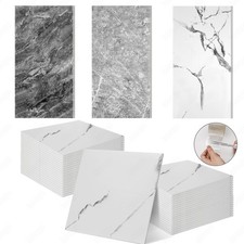 100X PVC Marble Tiles Wall