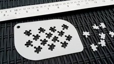 PUZZLE Airbrush Stencil Art