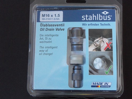 Oil drain valve stahlbus - drain,