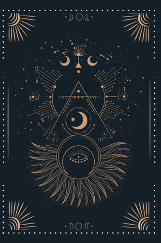 Notebook celestial journal - notebook:,