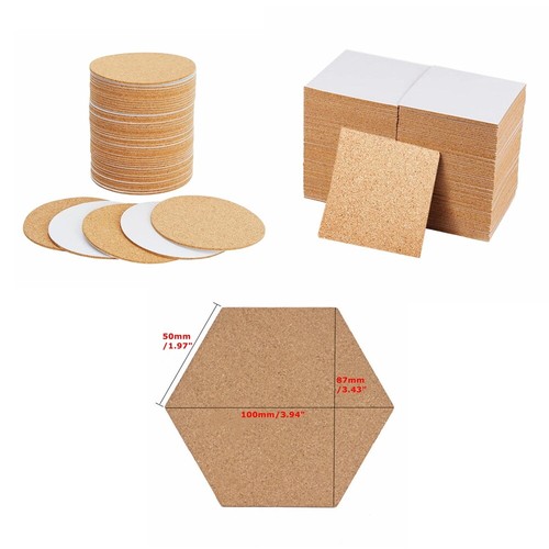50pcs cork board tiles - 50pcs,