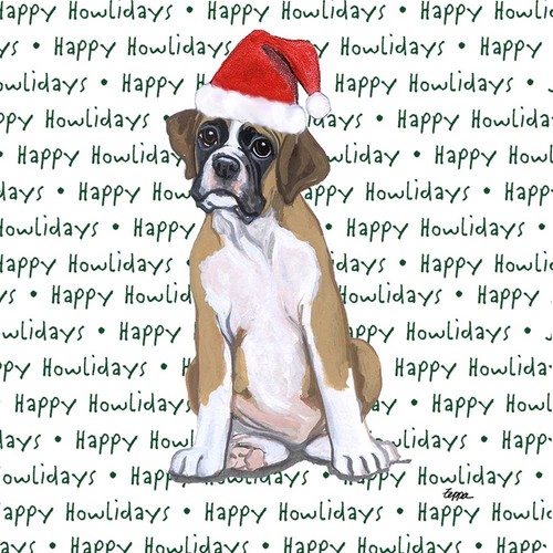 Boxer dog coasters christmas - coasters,