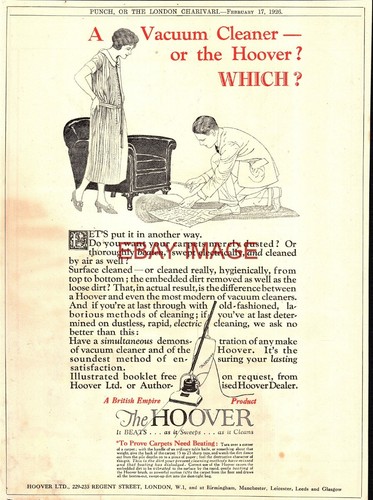 1926 advert hoover upright - 1926,