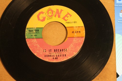 Ronnie baxter it because - it,