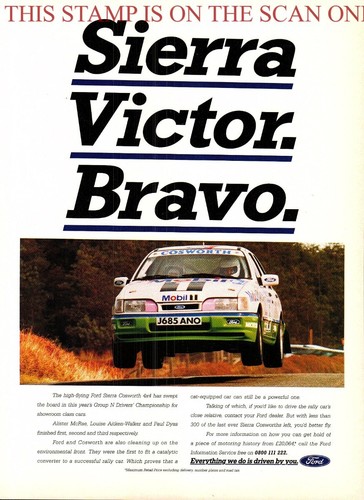 Ford sierra 4x4 - ford, cosworth'