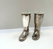 Grenadier England silver plated riding boots 