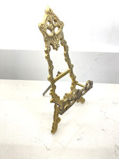 Vintage Ornate Brass Easel