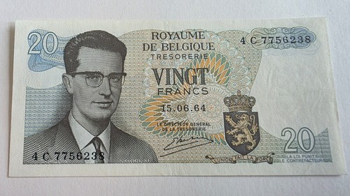 Belgique franc c 1980 - 20,