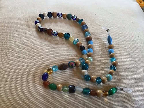 Glasses cord handmade bead - glasses,