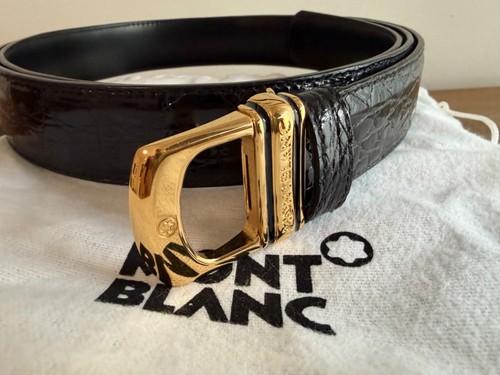Montblanc men croc - croc, leather