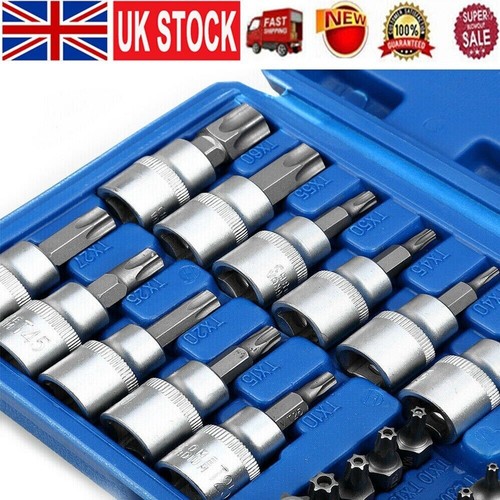 34pcs torx star - torx, socket
