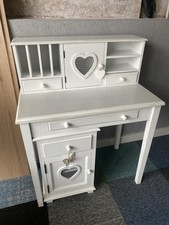 Maisons Du Monde Secretaire Valentine Bureau Writing Desk & Side Table Cupboard 