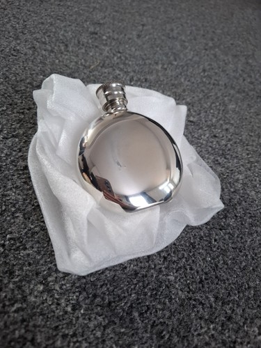 English pewter sheffield hip - sheffield,