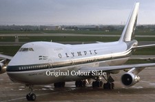 Aircraft Slide - Olympic B.747-284B SX-OAA @ LHR    (A195)