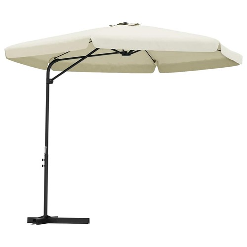 Outdoor parasol with steel - with,