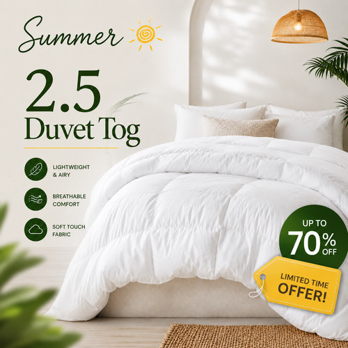Summer cool tog duvet - 2.5,
