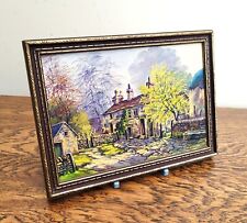 Original Oil on Board John Spencer (ARCA) 1925-2000 "City Cottages" Sheffield