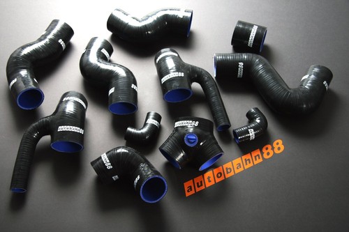 Silicone black intercooler - silicone,