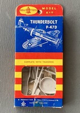 Bell Toys P-47D Thunderbolt  1950s Rare English Plastic Model  Kit VGC Complete