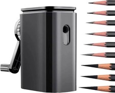 Long Point Pencil Sharpener Manual Art Pencil Sharpener 9 Gears Adjustable Point