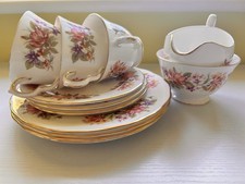 Colclough Bone China Floral Part Tea Set