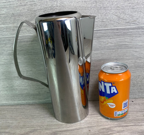 Tall stainless steel jug - stainless,