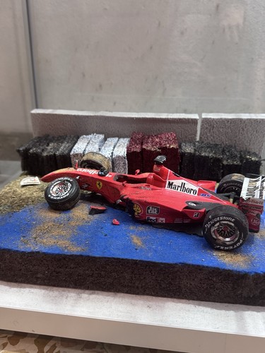 Diorama ferrari schumacher - diorama,