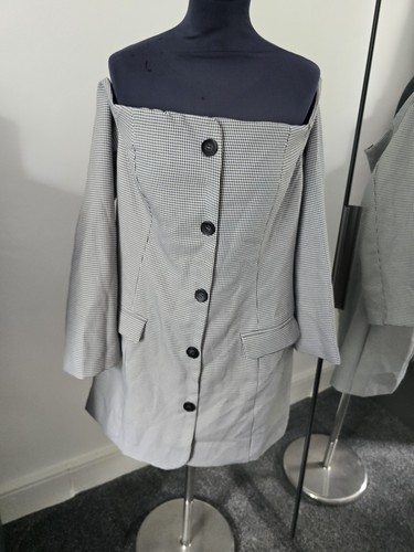 Boohoo blazer dress size - boohoo,