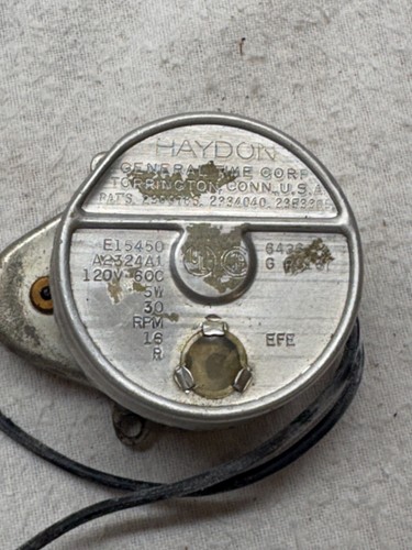 Vintage haydon electric clock - haydon,