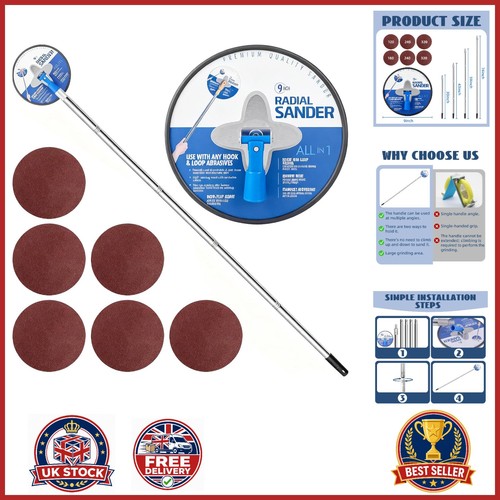 Inch round drywall sander - 9,