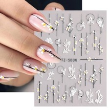 5D Nail Art Stickers Decals