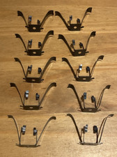 T-Bar Hold Down Clips VB45 -  Ceiling Grid Tile Clamps x10