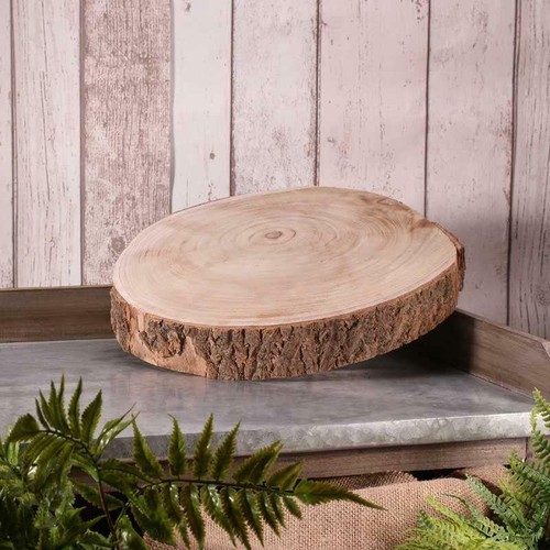 33cm wood slice large - large,
