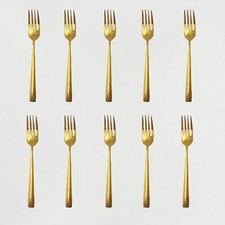 Gold Cutlery Pack of 10