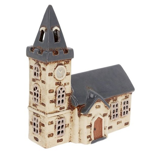 Village pottery steeple - village, church