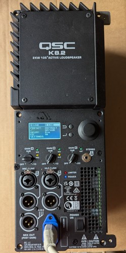 Qsc power àmp module - k8.2,