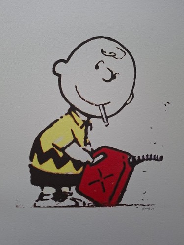 Banksy signed lithograph - banksy,