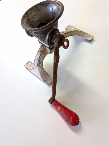 Vintage spong meat grinder - spong,