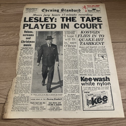 Evening standard newspaper - evening,