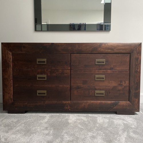 Large solid indian - hardwood, 6