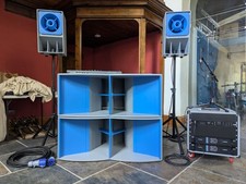 Professional PA Soundsystem 10,000w DJ Speakers Bass Bins Fane SoundGear Turnkey