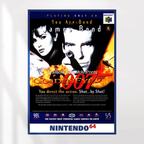 Goldeneye poster nintendo - goldeneye,
