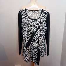 Stella Grey Black Top Shirt