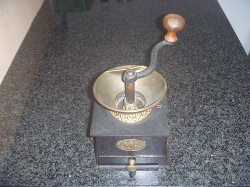 Cast iron coffee grinder - iron,