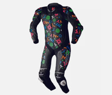 RST Pro Series Evo Airbag Motorcycle Motorbike Leather Suit - DOODLE