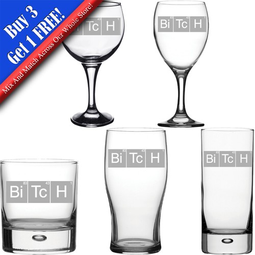 Engraved novelty glasses - engraved,