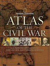 Atlas of the Civil War: A Complete Guide to th- 9781426203473, hardcover, Hyslop
