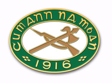 Cumann mban enamel 1916 - enamel, pin